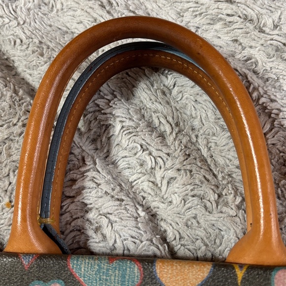 Dooney & Bourke Multicolor Heart Print Bag - Picture 8 of 8